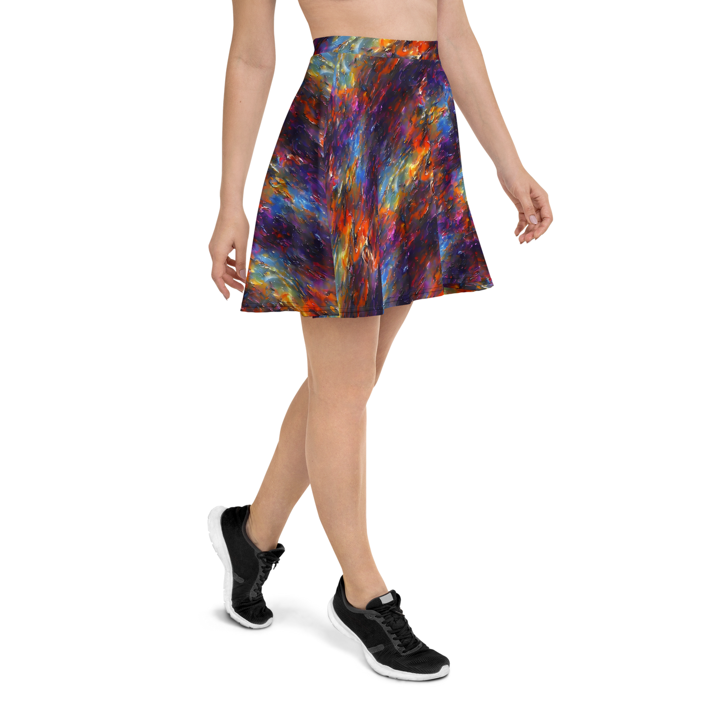 Skater Skirt - Auroral Ripples