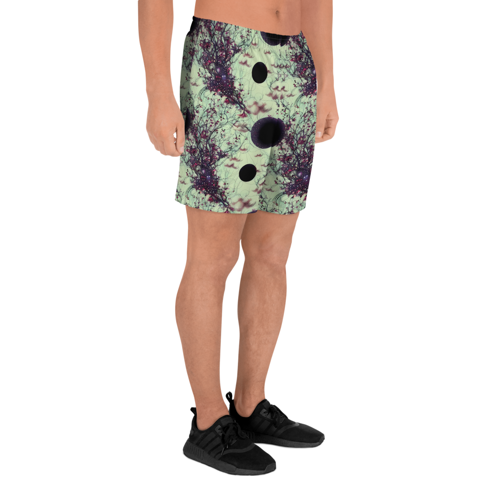 Men's Athletic Shorts - Celestial Bloom