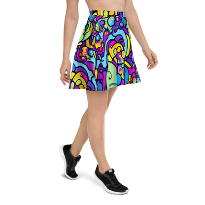 Skater Skirt - Radiant Lagoon