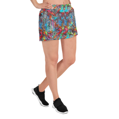 Women’s Athletic Shorts - Junkyard Jewel