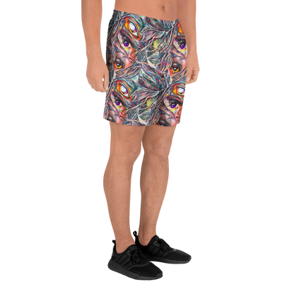 Men's Athletic Shorts - Prismatic Reverie