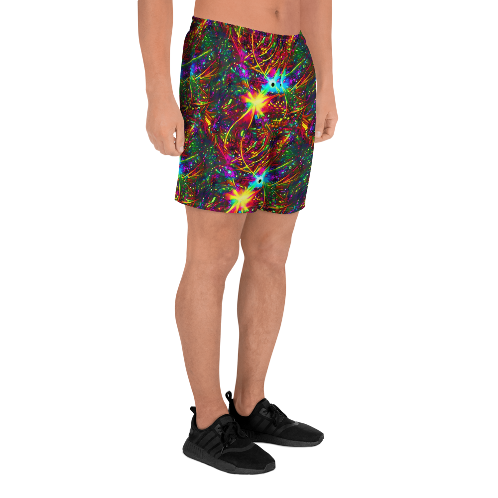 Men's Athletic Shorts - Stellar Burst