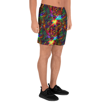 Men's Athletic Shorts - Stellar Burst