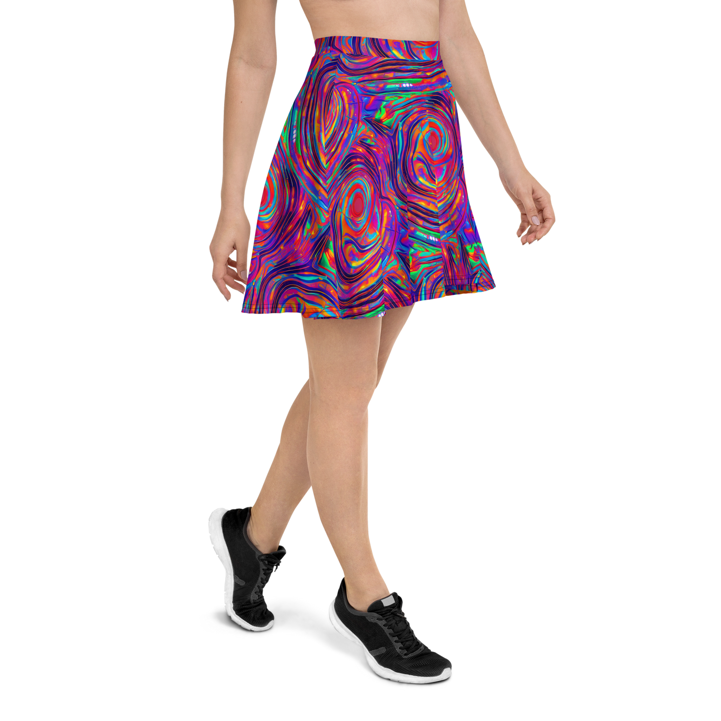 Skater Skirt - Quantum Spiral