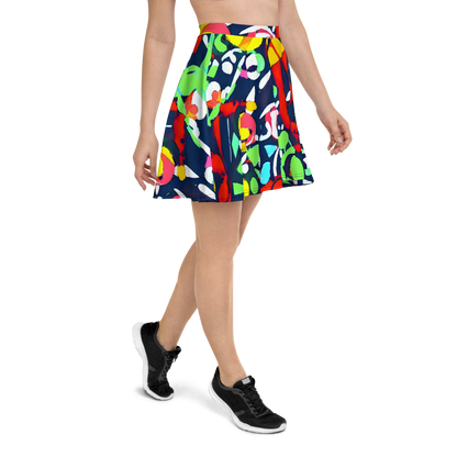 Skater Skirt - Chagall's Dream