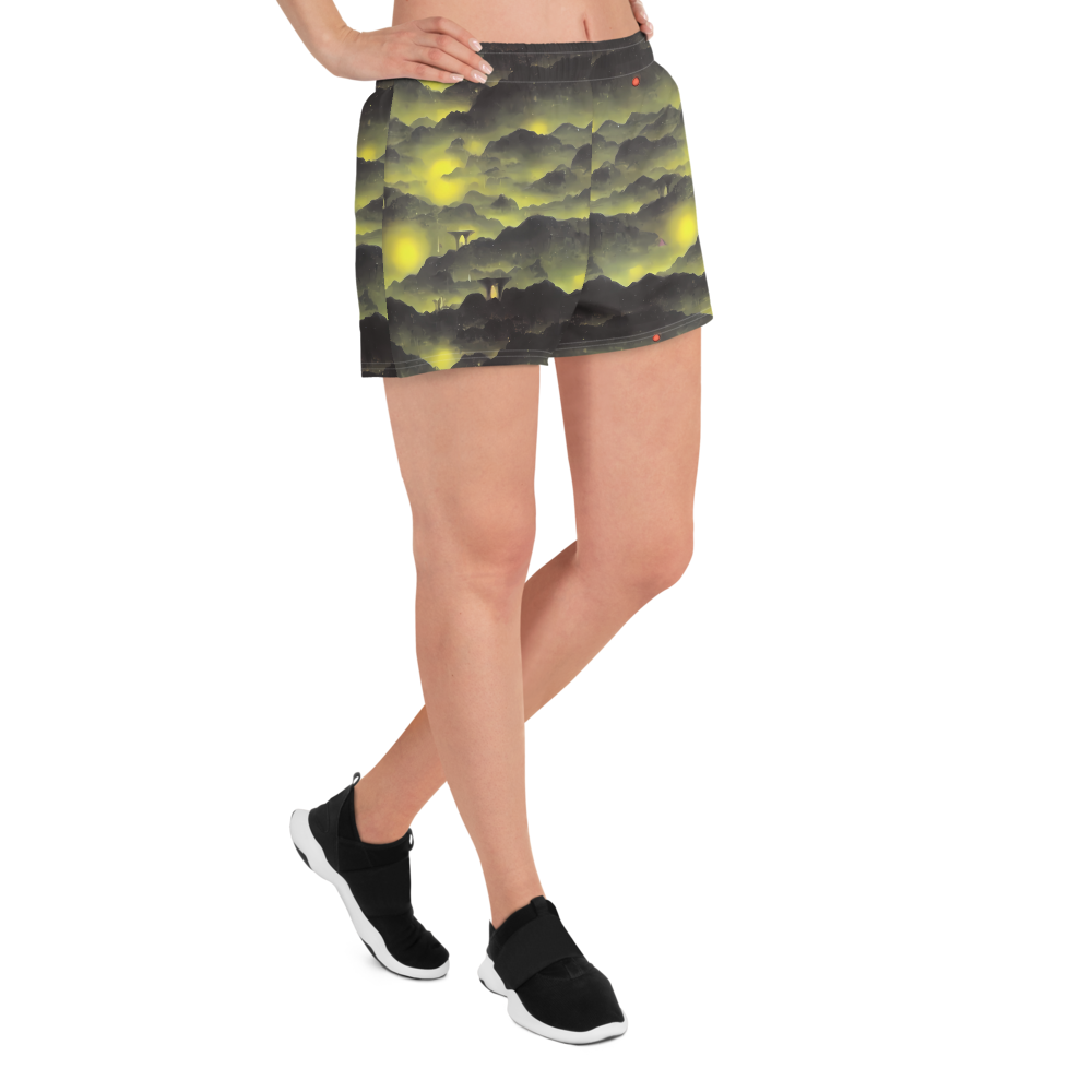 Women’s Athletic Shorts - Spectral Isle
