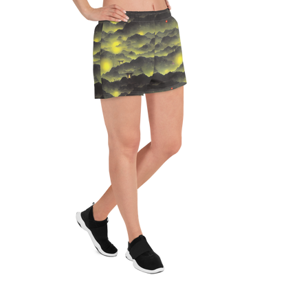 Women’s Athletic Shorts - Spectral Isle