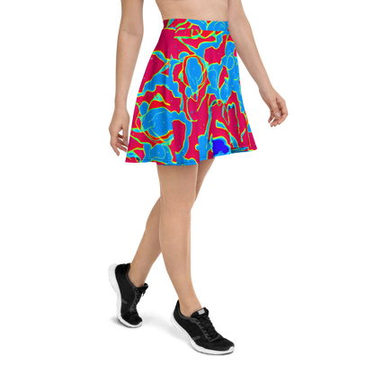 Skater Skirt - Electric Bloom