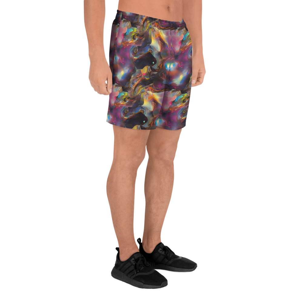 Men's Athletic Shorts - Cosmic Fusion