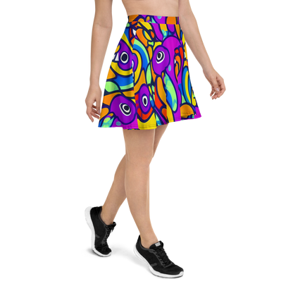 Skater Skirt - Kaleido Fish