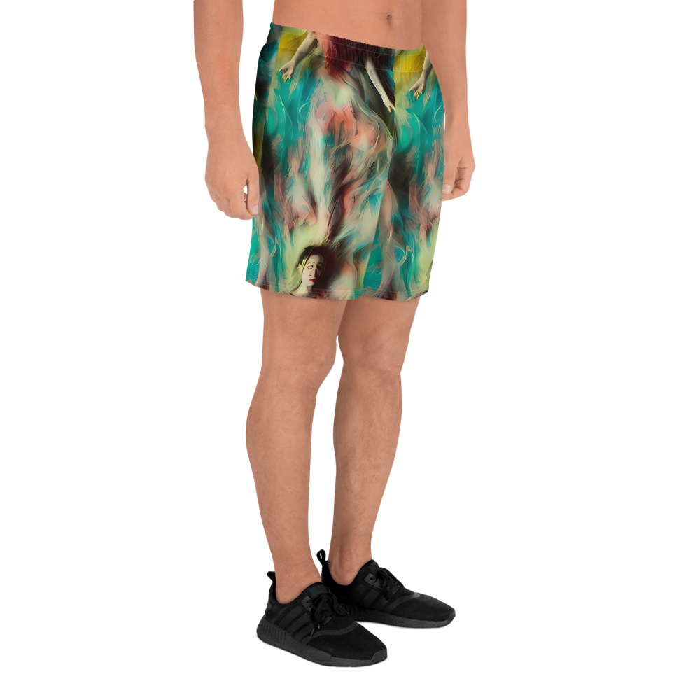 Men's Athletic Shorts - Enchanted Fusion