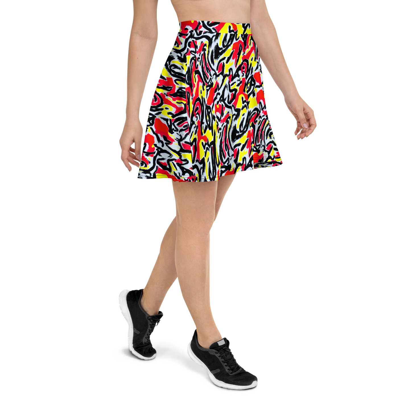 Skater Skirt - Cosmic Brushstrokes
