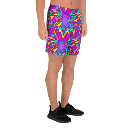Men's Athletic Shorts - Nebula Radiance