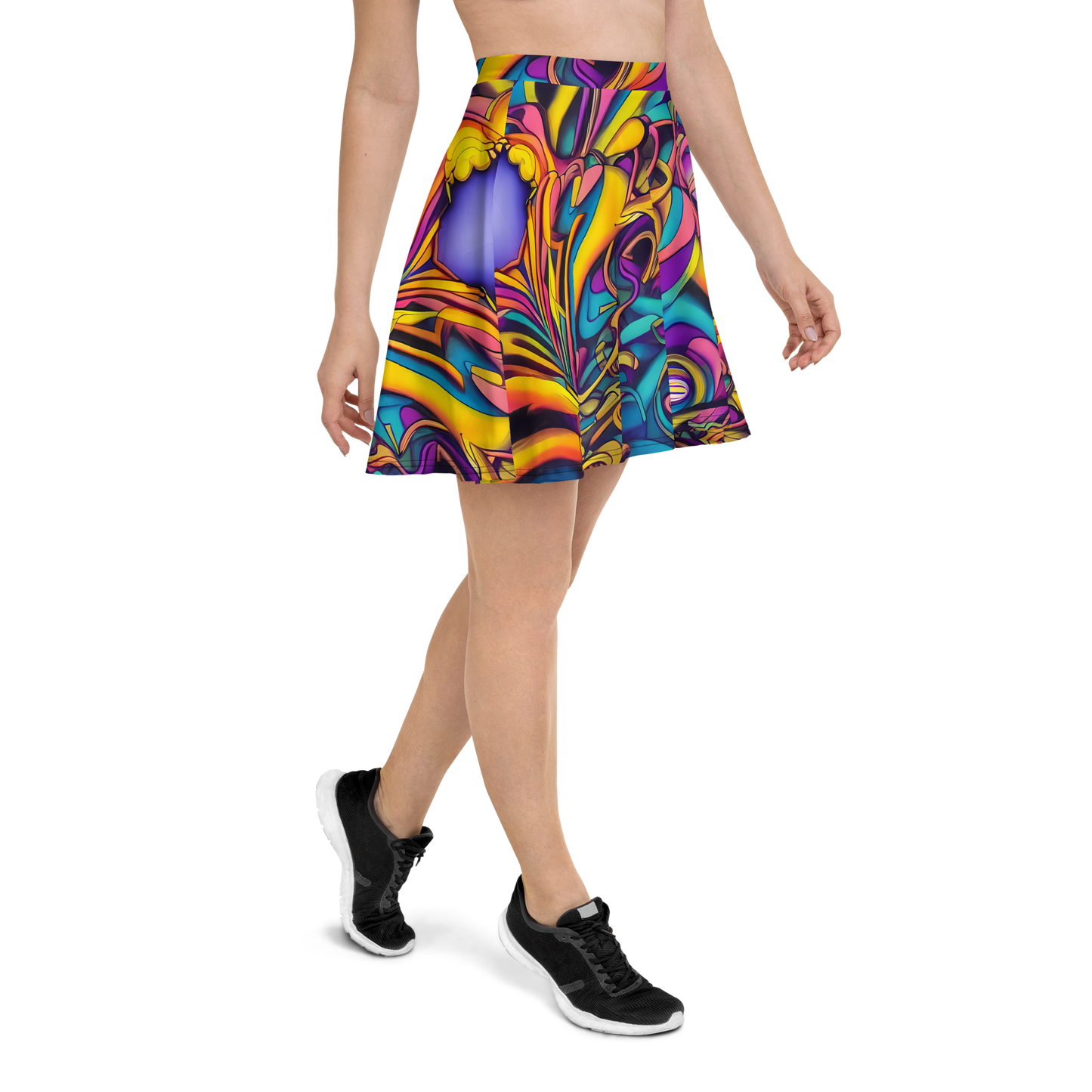 Skater Skirt - Pre-Raphaelite Wave
