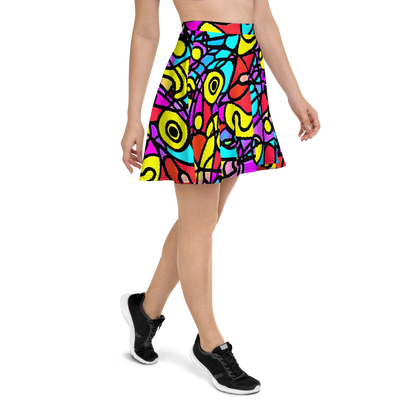 Skater Skirt - Radiant Chaos