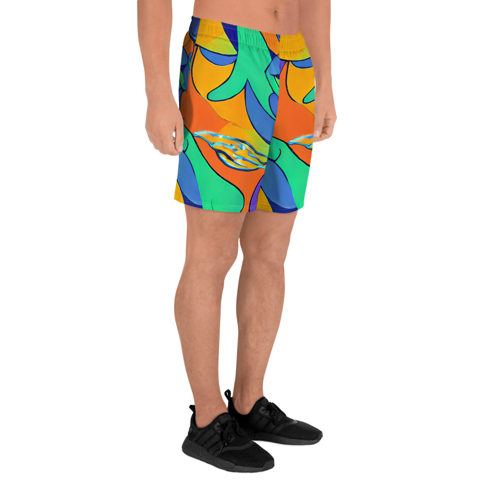 Men's Athletic Shorts - Archipenko Dream