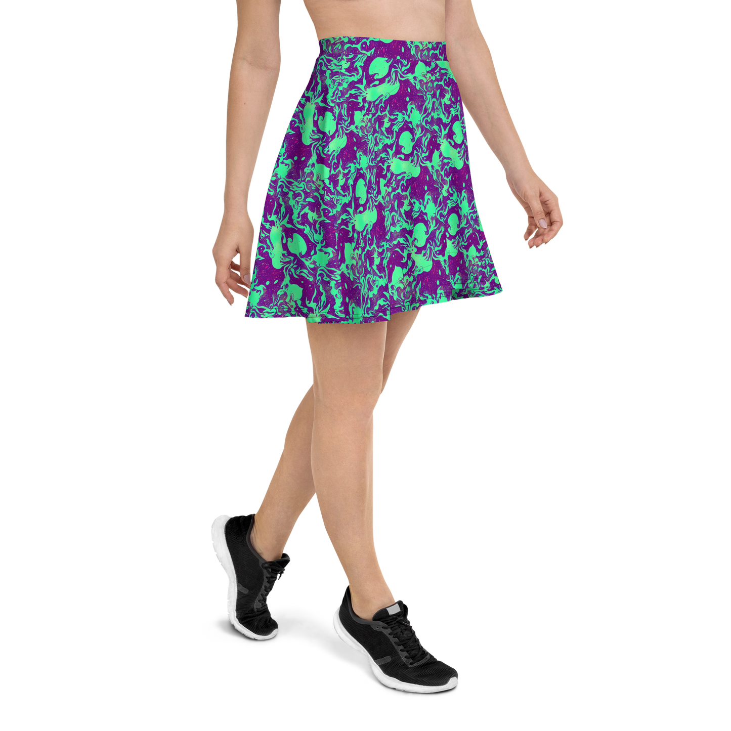 Skater Skirt - Alien Ripples