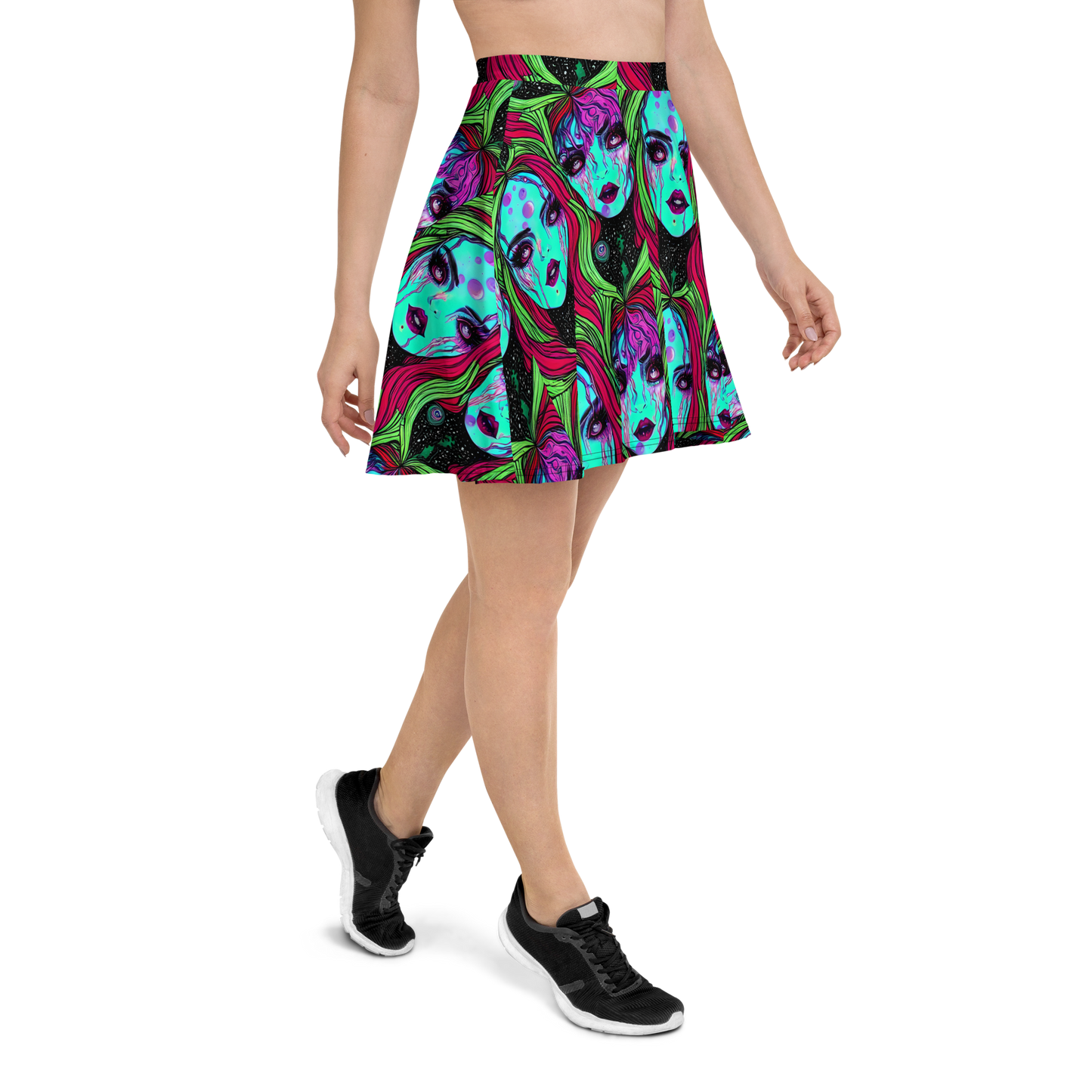 Skater Skirt - Luminous Nightfall