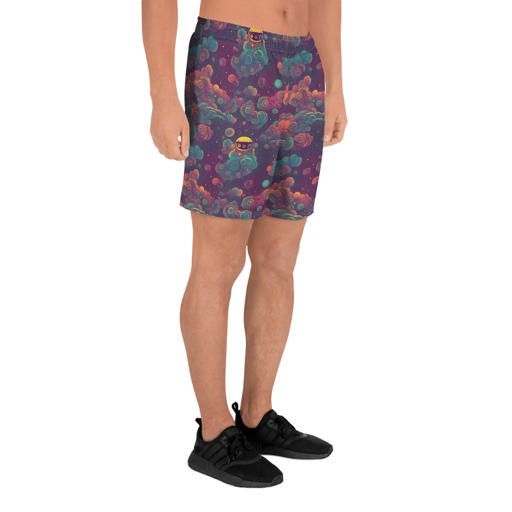 Men's Athletic Shorts - Nebula Dreamscape