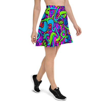 Skater Skirt - Funky Vortex