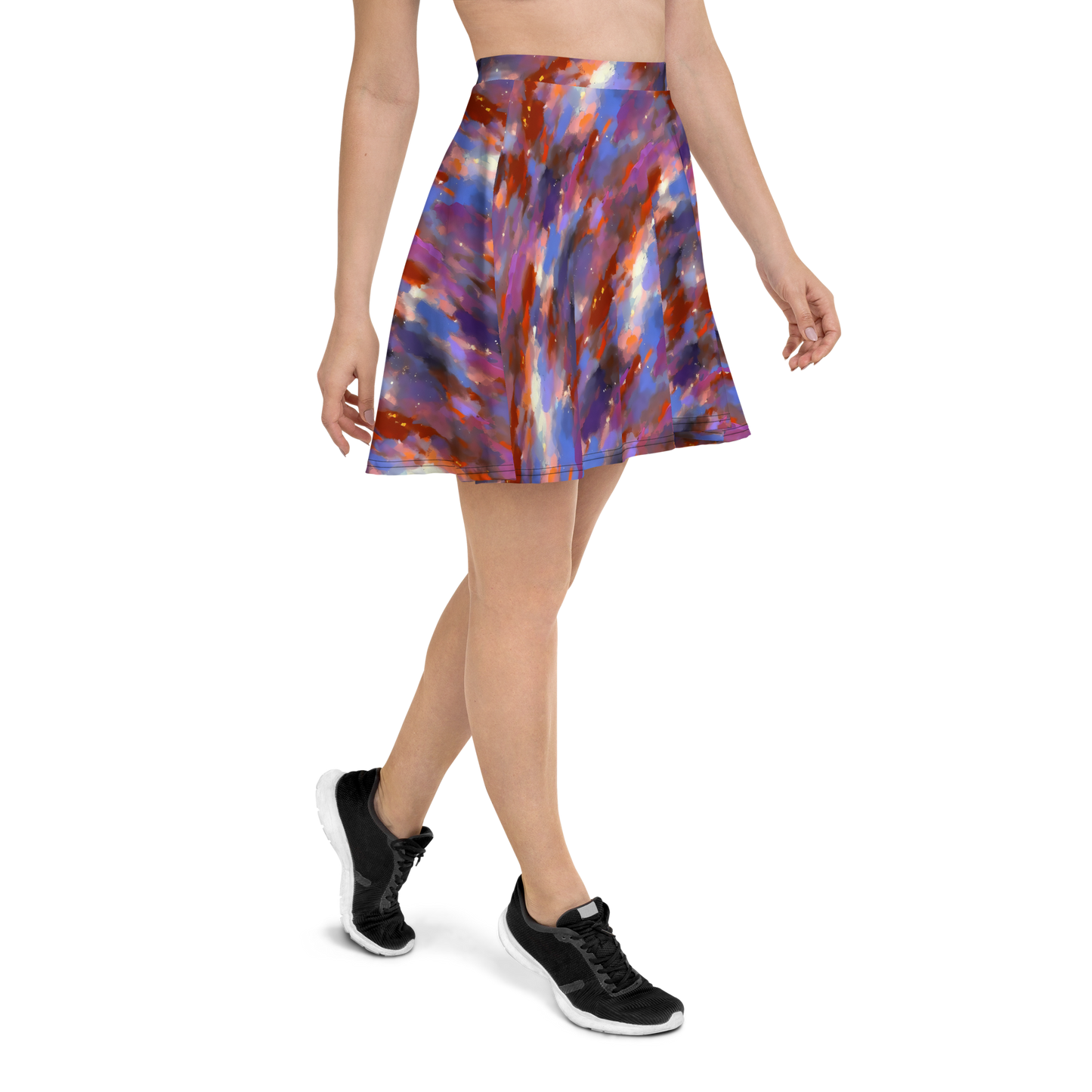 Skater Skirt - Celestial Brushstroke