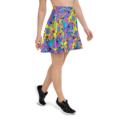 Skater Skirt - Neon Jive