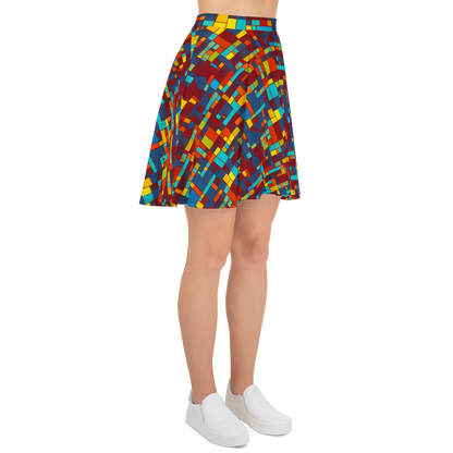 Skater Skirt - Astral Grid