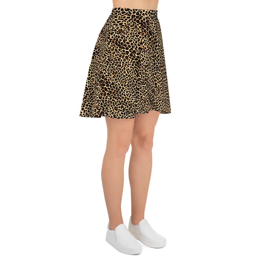 Skater Skirt - Cheetah Mosaic