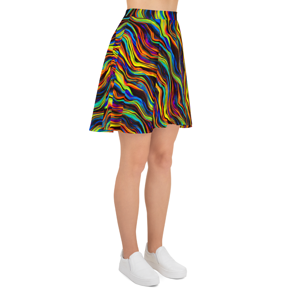 Skater Skirt - Celestial Waves