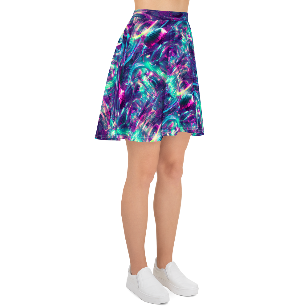 Skater Skirt - Synthwave Surge