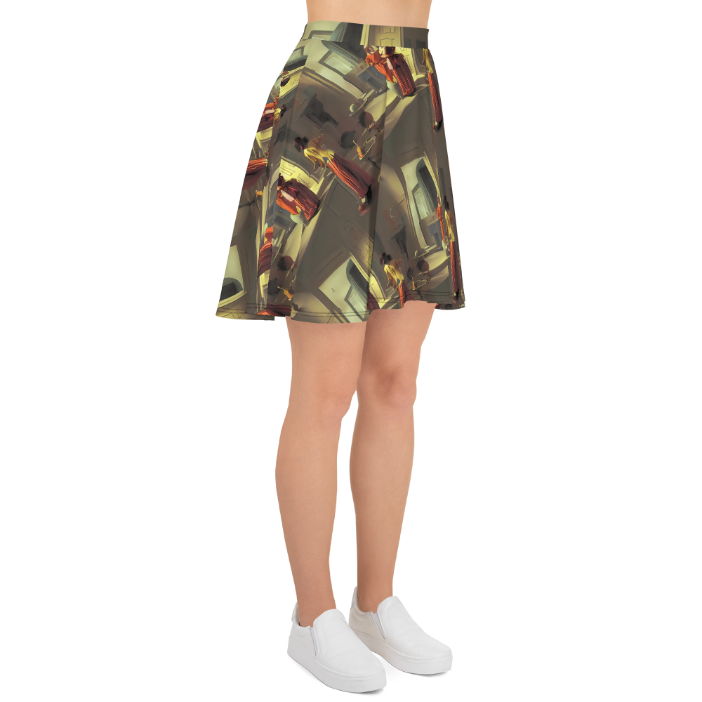 Skater Skirt - Surreal Shadows