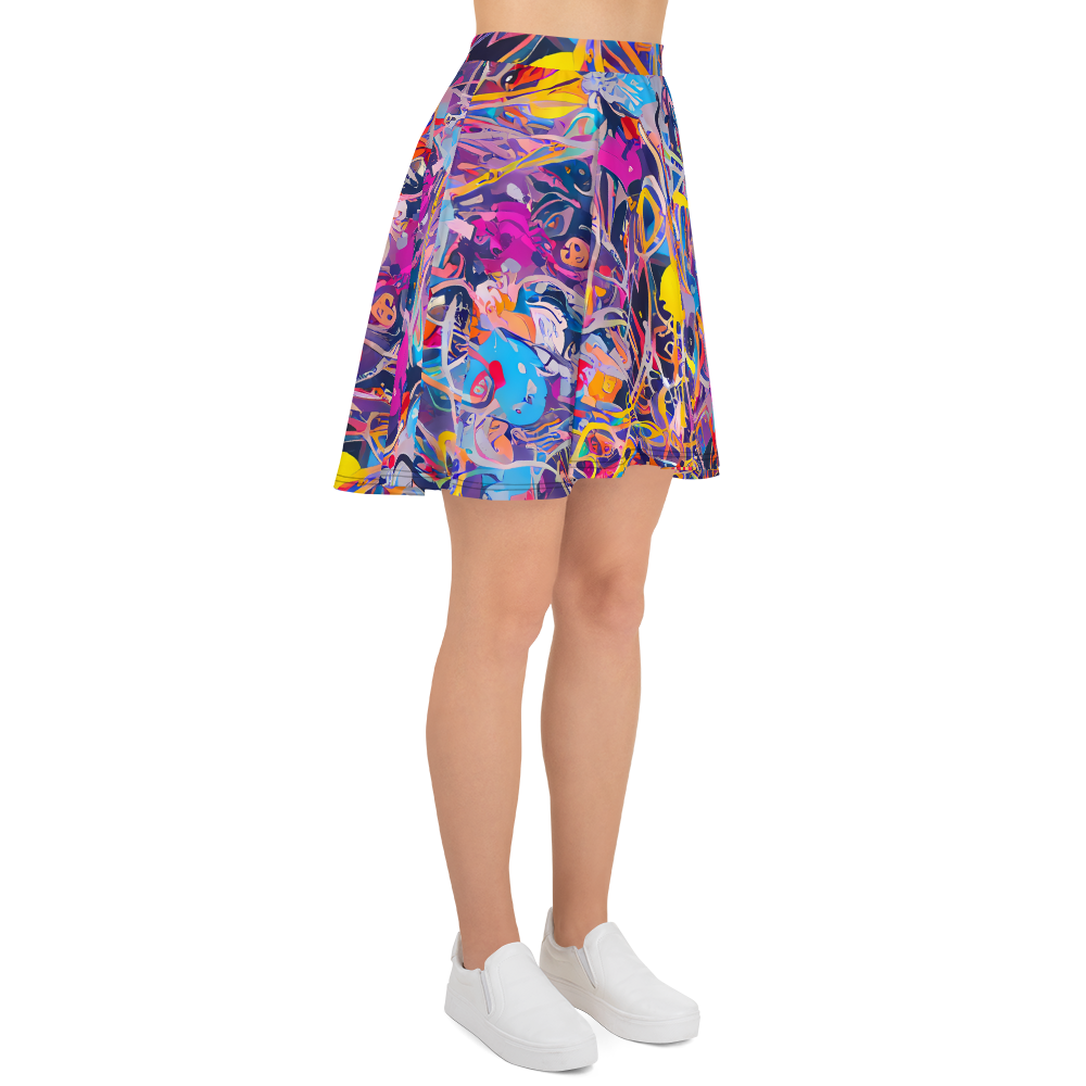 Skater Skirt - Vibrant Fusion