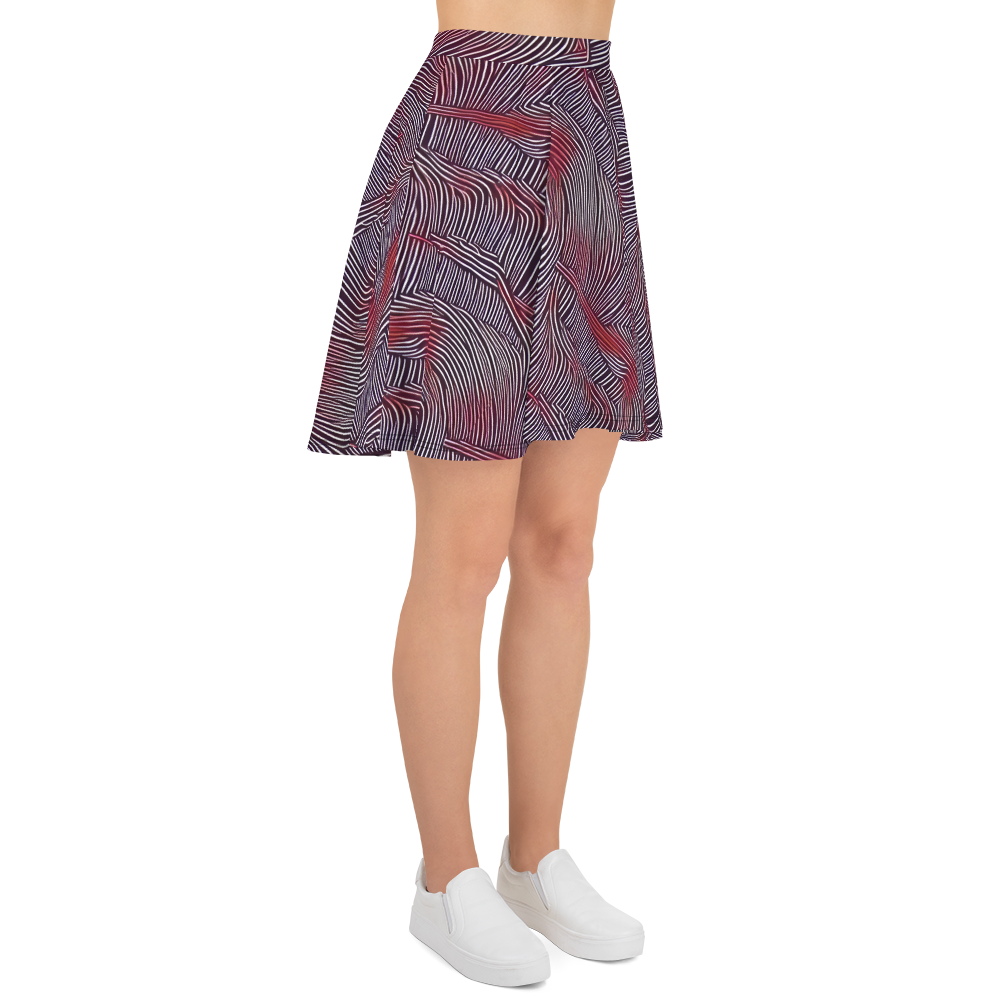 Skater Skirt - Nebula Waves