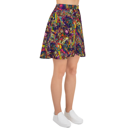 Skater Skirt - Cosmic Collage