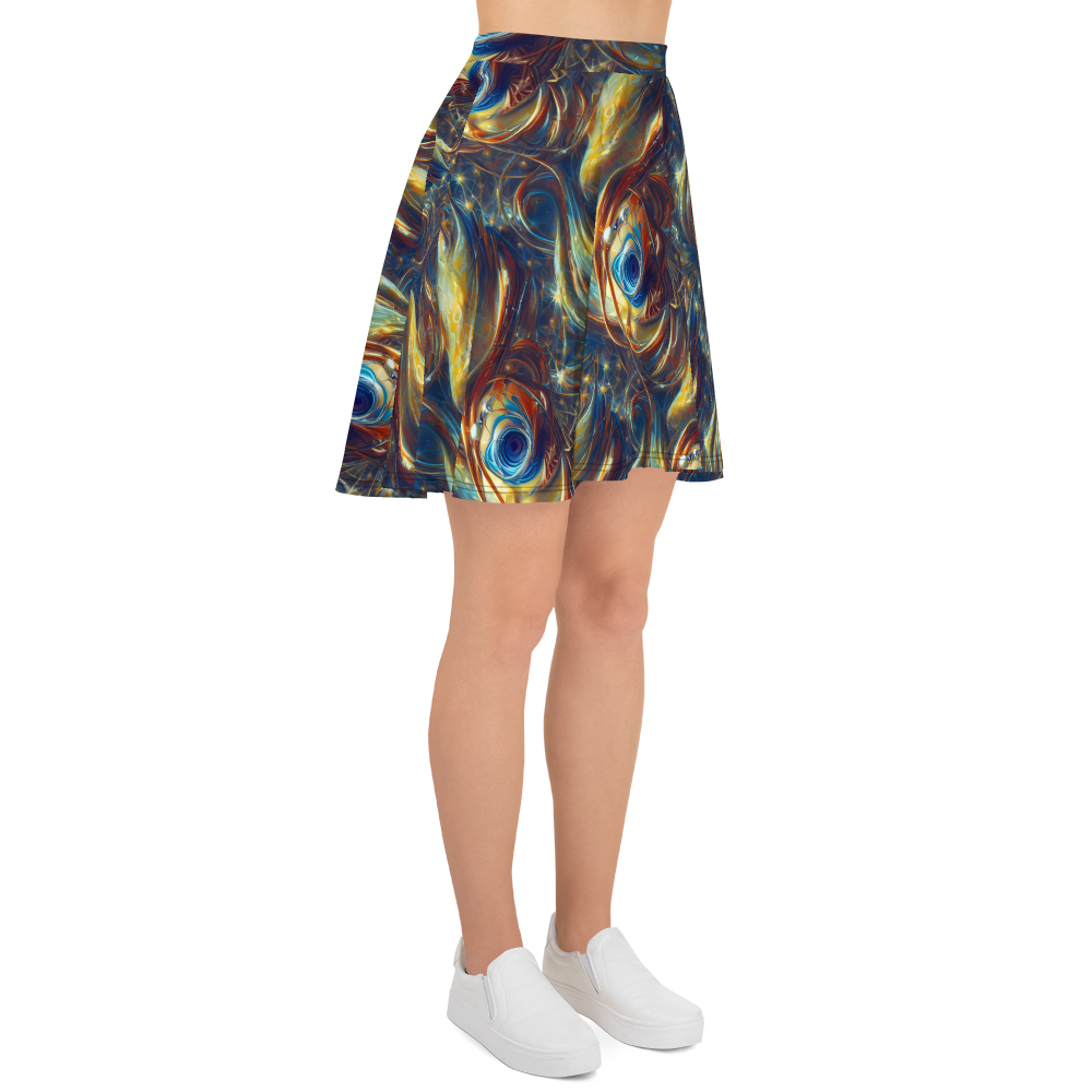 Skater Skirt - Celestial Vortex