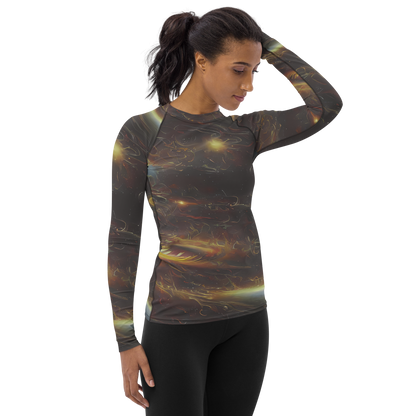 Women's Rash Guard - Quantum Illusions
