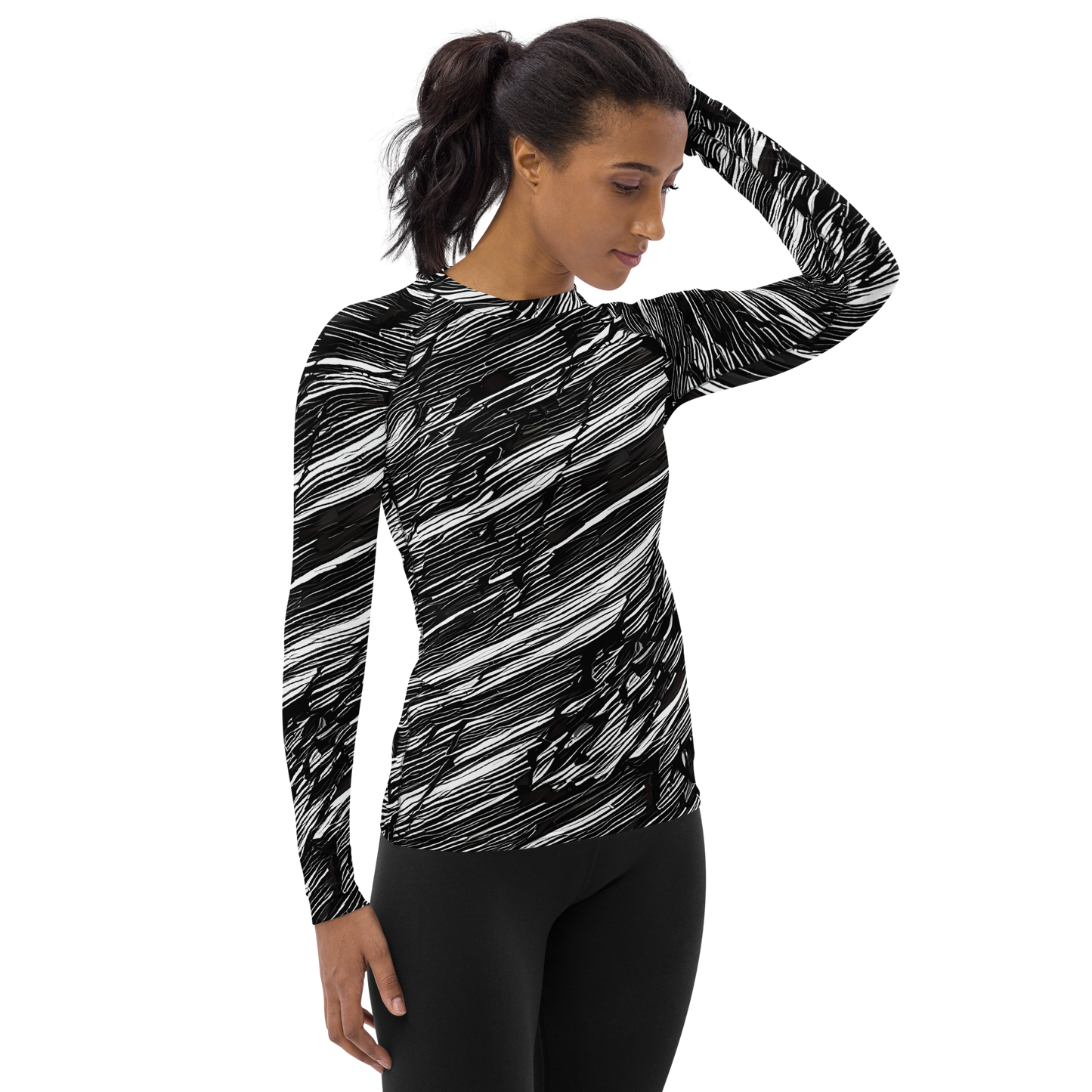 Women's Rash Guard - Ward's Whirlwind