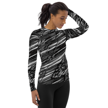 Women's Rash Guard - Ward's Whirlwind