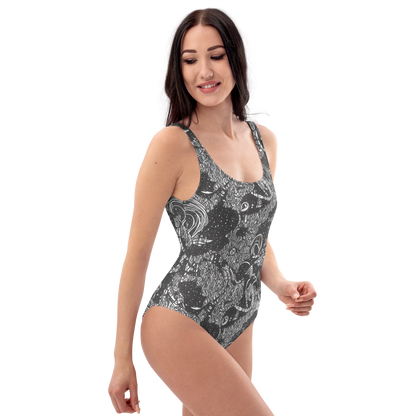 One-Piece Swimsuit - Shadow Reverie