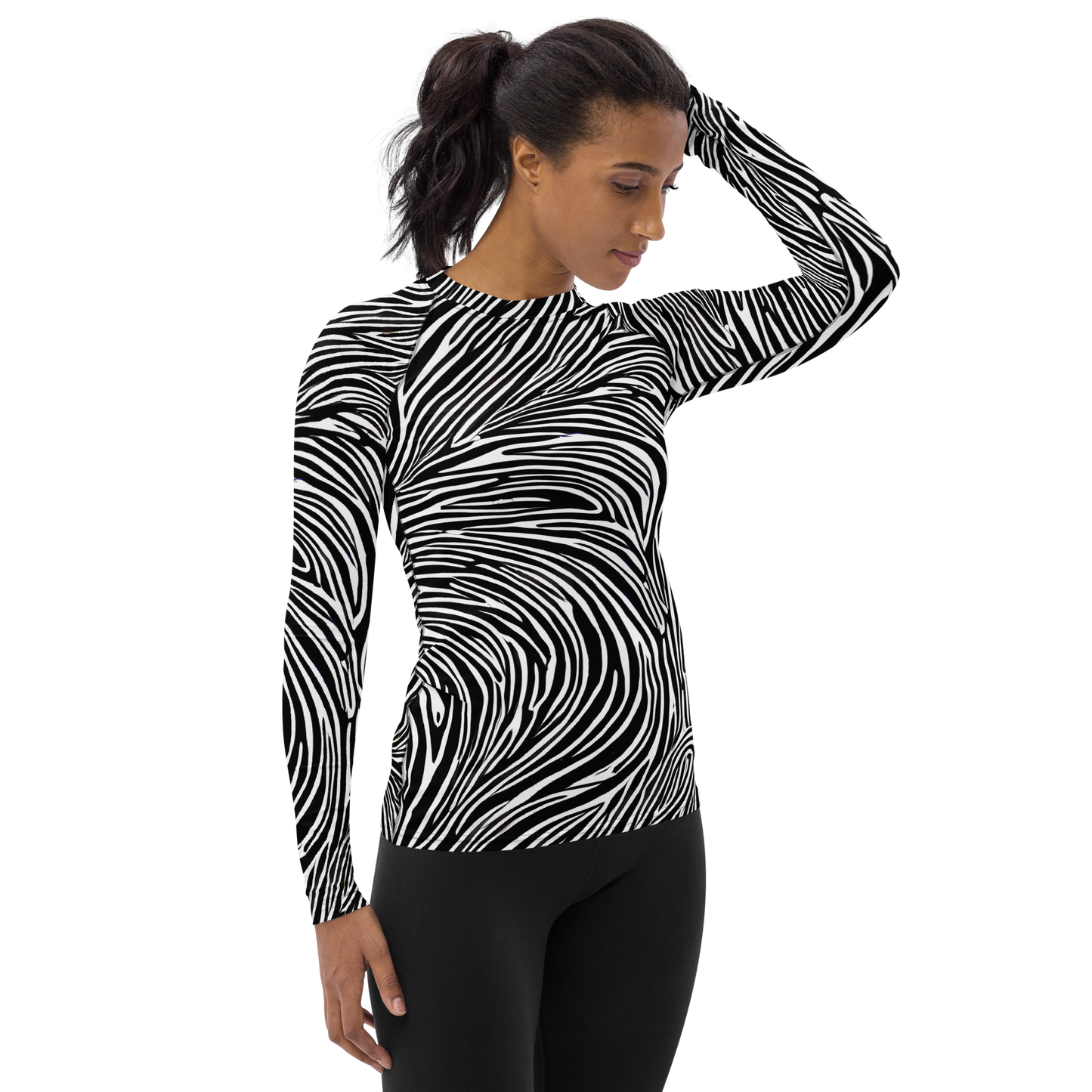 Women's Rash Guard - Morgan's Strata