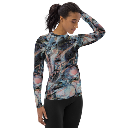 Women's Rash Guard - Daydream Cascade