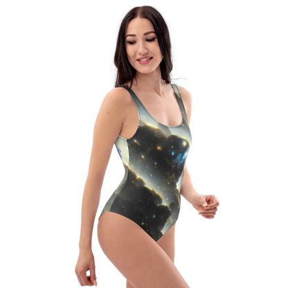 One-Piece Swimsuit - Rutkowski Nebula