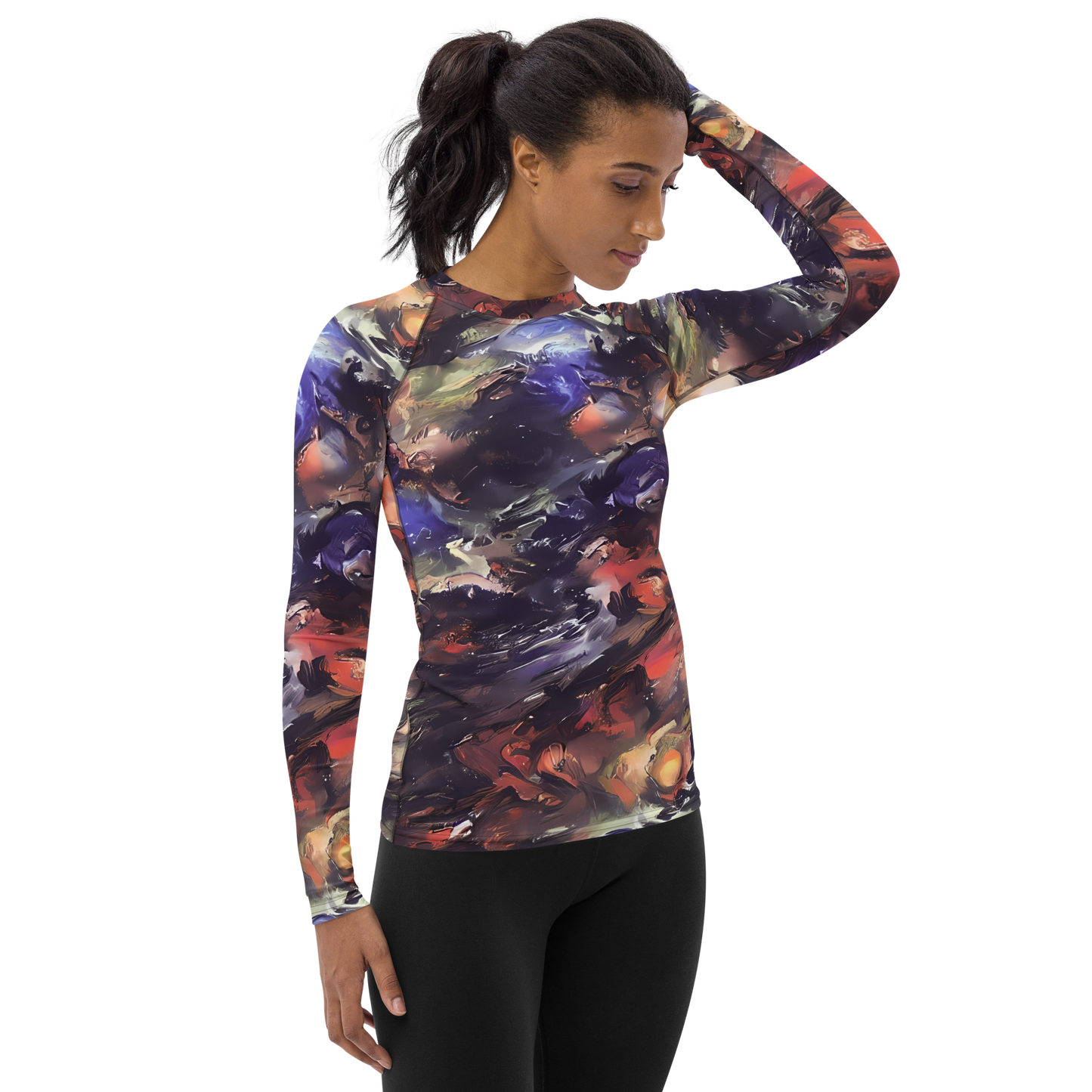 Women's Rash Guard - Twisted Terra