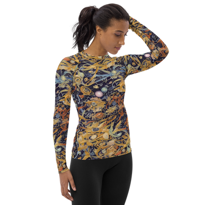 Women's Rash Guard - Quantum Symmetry