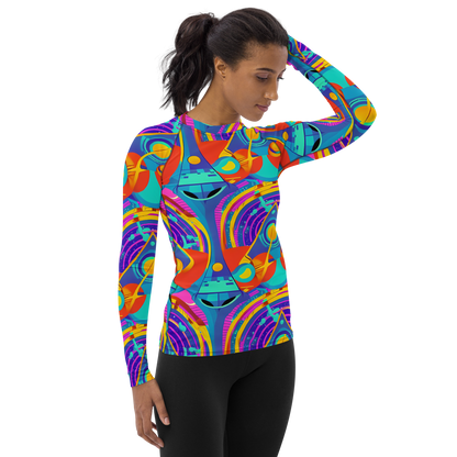 Women's Rash Guard - Blast of Color