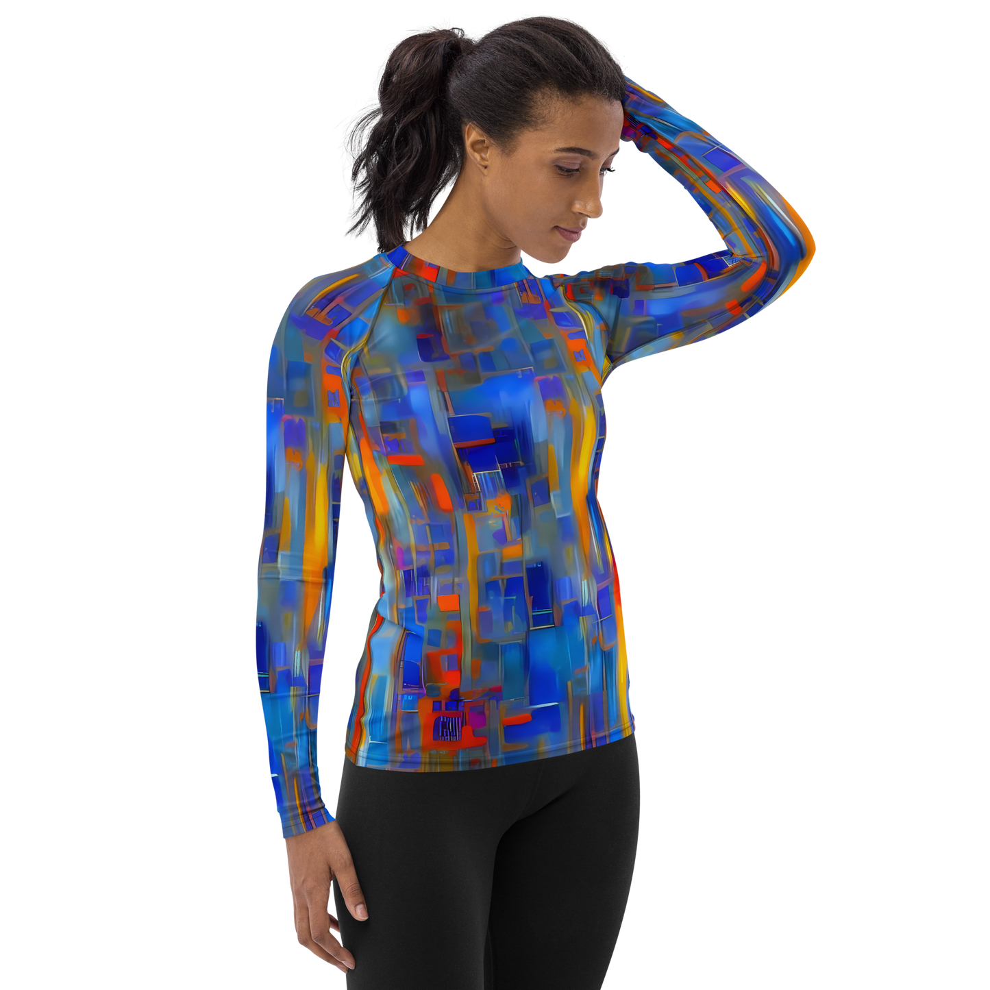 Women's Rash Guard - Neoplastique Flow