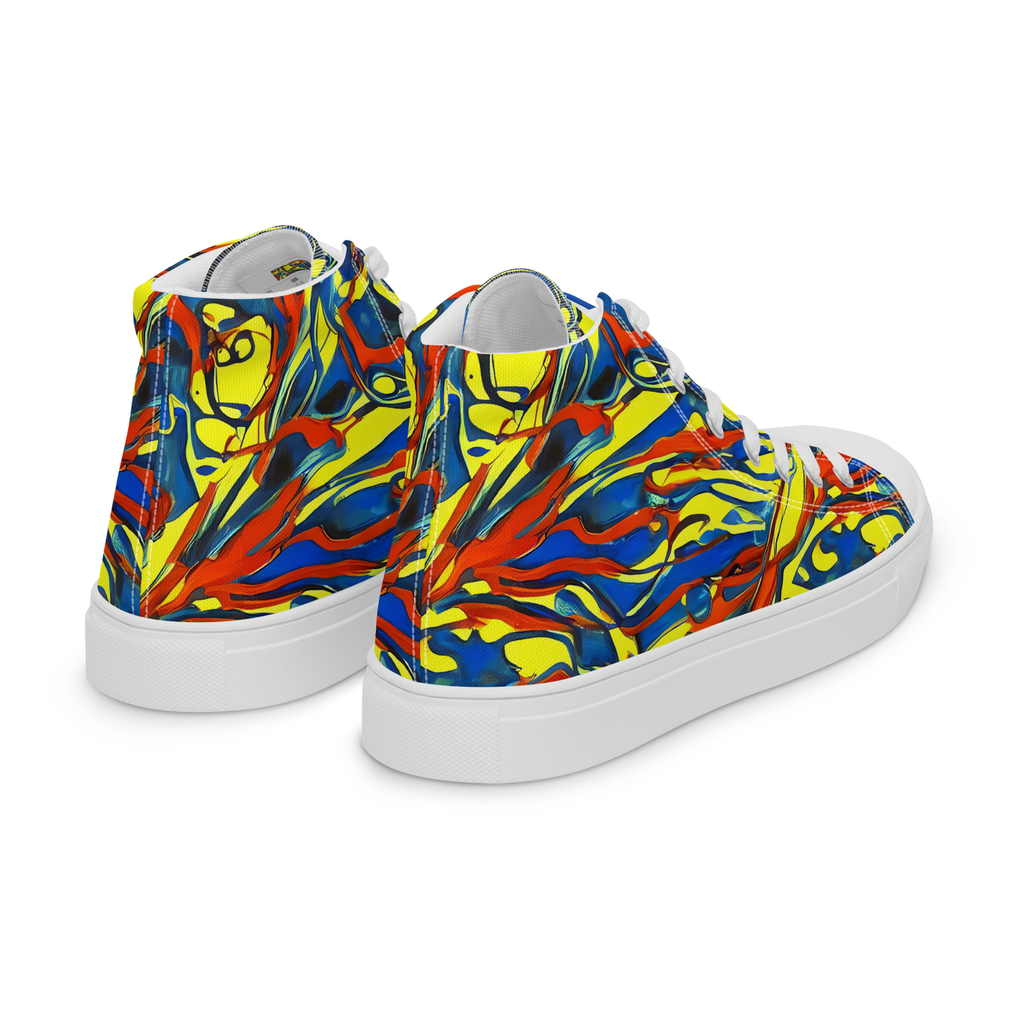 Men's High Top Canvas Shoes - Cyberflow Circuit