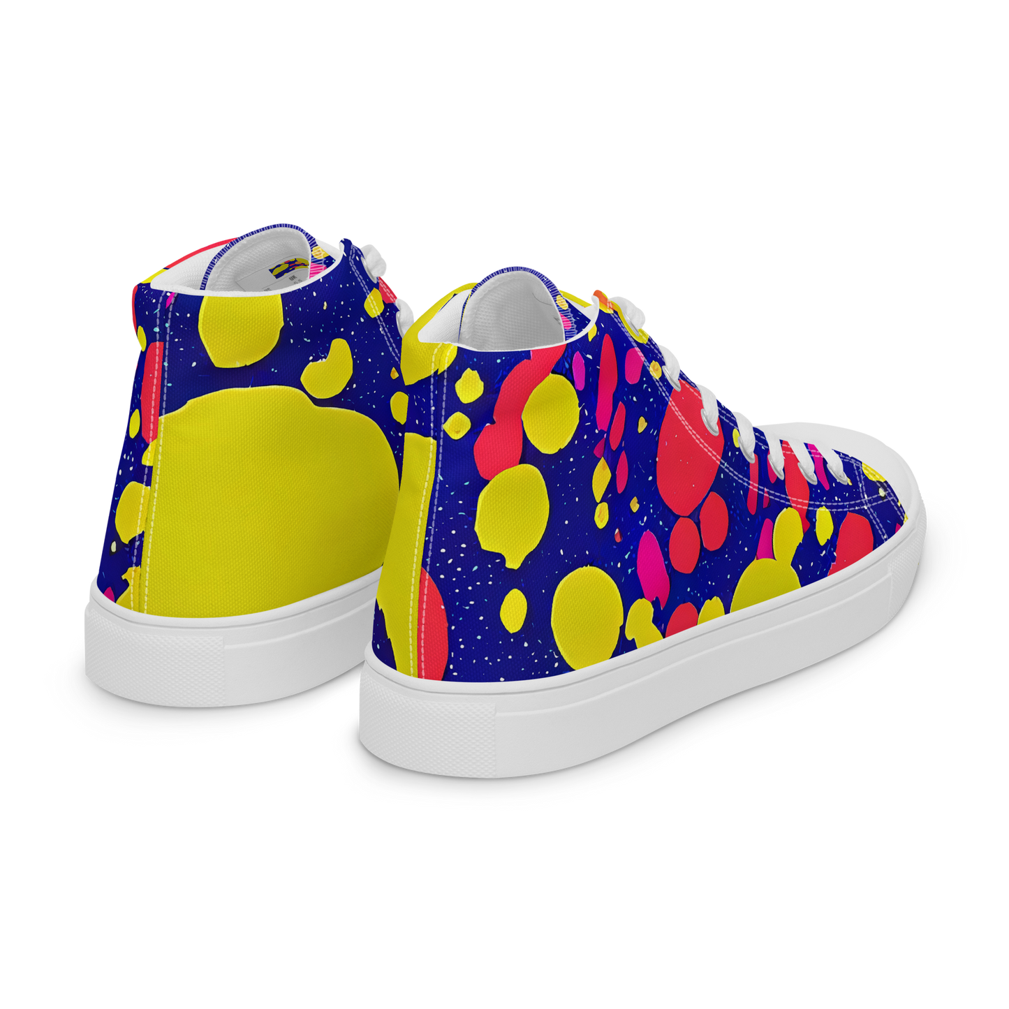 Men's High Top Canvas Shoes - Void Visions