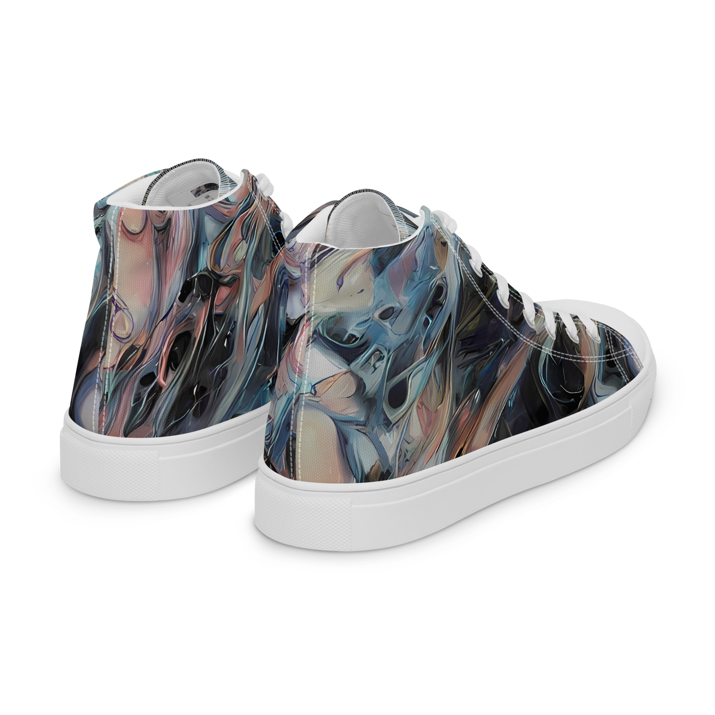 Women's High Top Canvas Shoes - Daydream Cascade