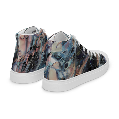 Women's High Top Canvas Shoes - Daydream Cascade